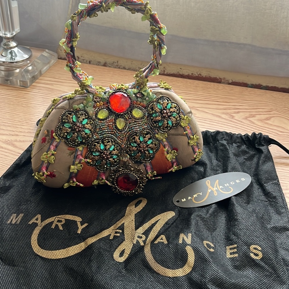 Authentic Vintage Beaded Mary Frances Bag